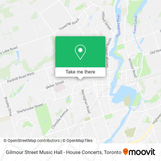 Gilmour Street Music Hall - House Concerts plan