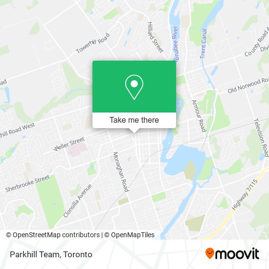 Parkhill Team map