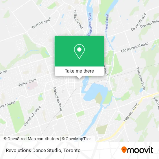 Revolutions Dance Studio map