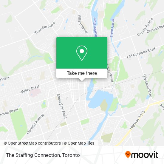 The Staffing Connection map