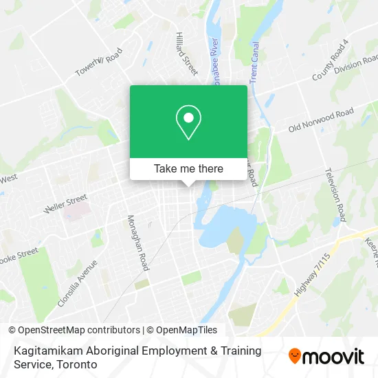 Kagitamikam Aboriginal Employment & Training Service map