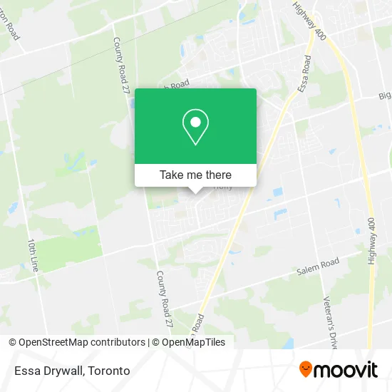 Essa Drywall map