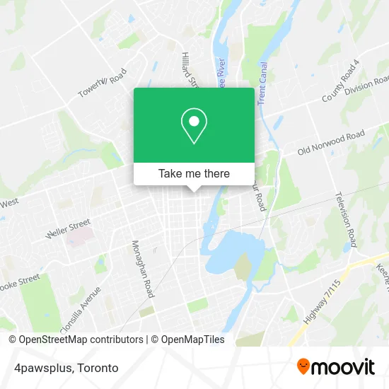 4pawsplus map