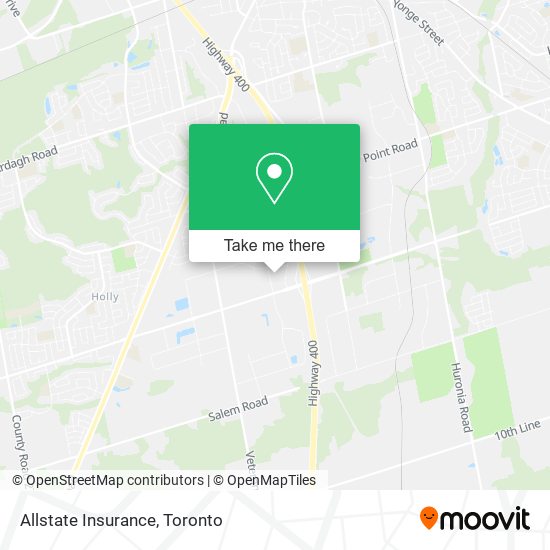 Allstate Insurance map