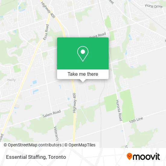 Essential Staffing map