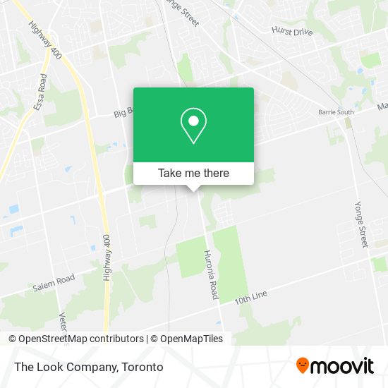 The Look Company map