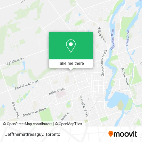 Jeffthemattressguy map