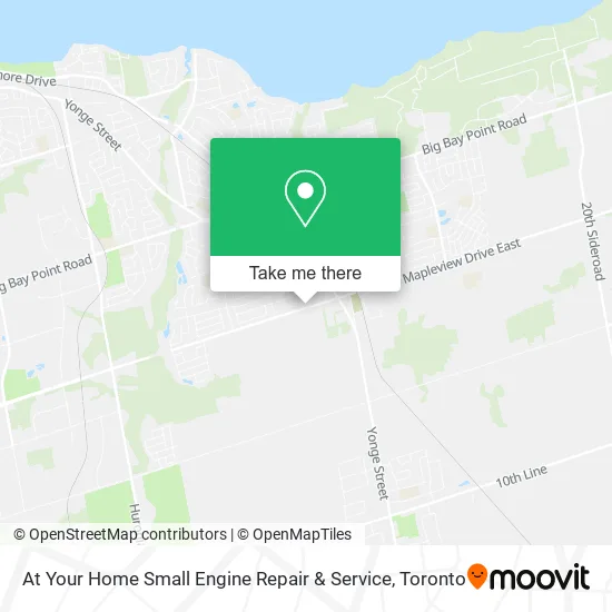 At Your Home Small Engine Repair & Service map