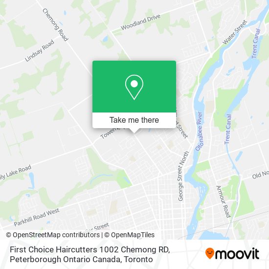 First Choice Haircutters 1002 Chemong RD, Peterborough Ontario Canada map