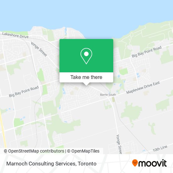 Marnoch Consulting Services map