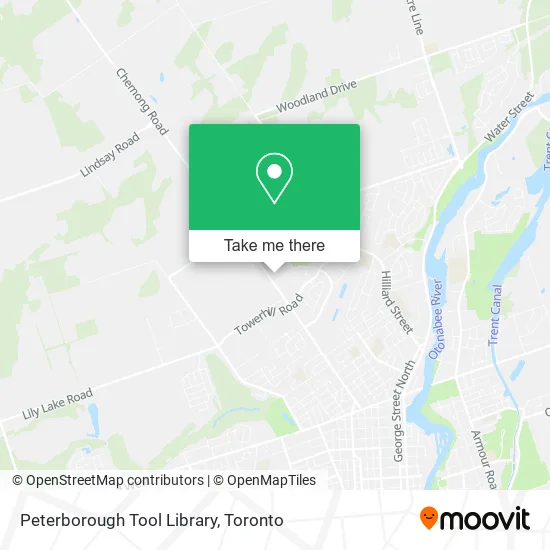 Peterborough Tool Library map