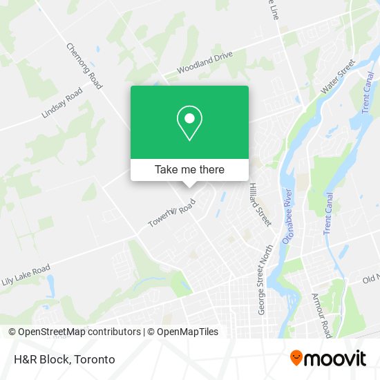 H&R Block map