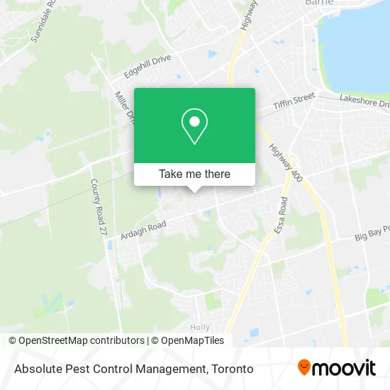 Absolute Pest Control Management map
