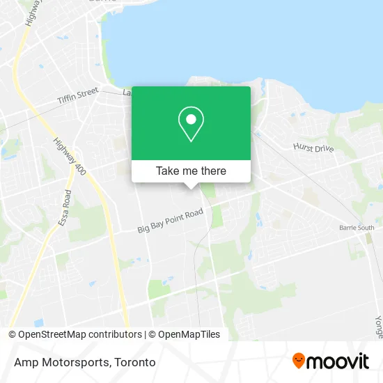Amp Motorsports map