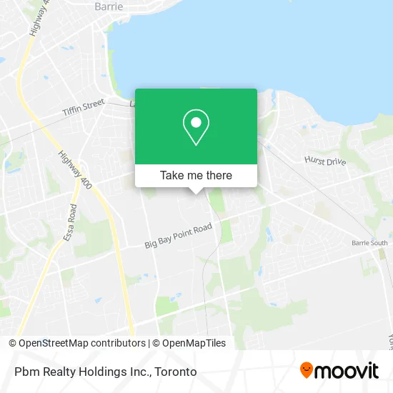 Pbm Realty Holdings Inc. map