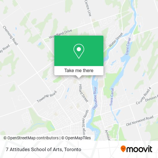 7 Attitudes School of Arts map