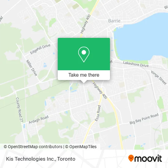 Kis Technologies Inc. map