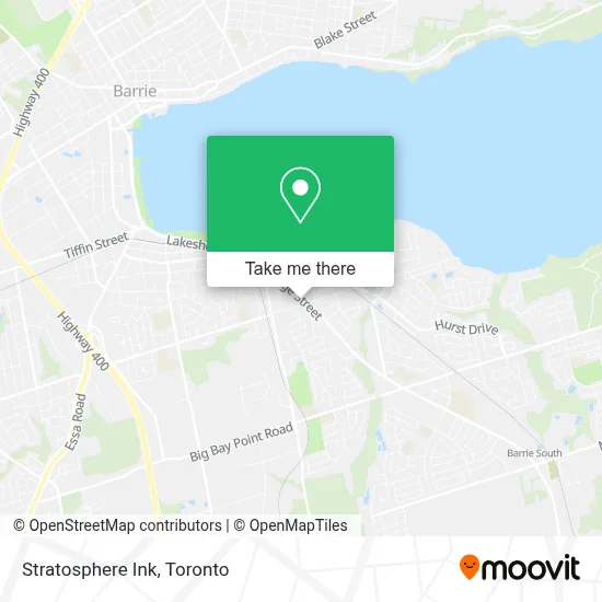 Stratosphere Ink map