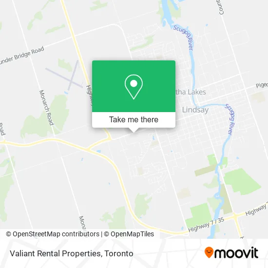 Valiant Rental Properties map