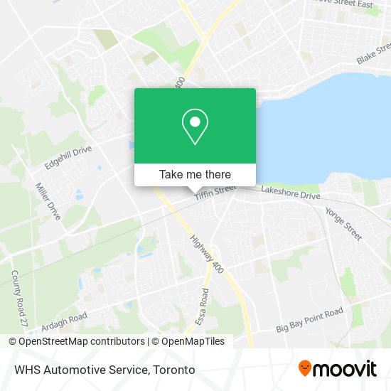 WHS Automotive Service map