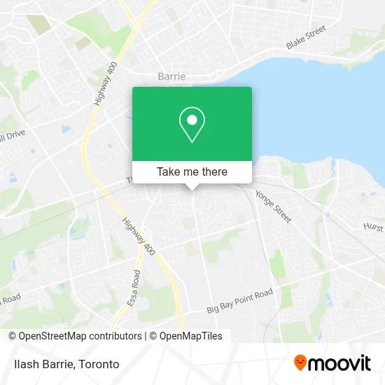 Ilash Barrie map