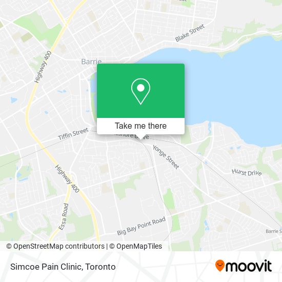 Simcoe Pain Clinic plan