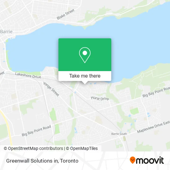 Greenwall Solutions in map