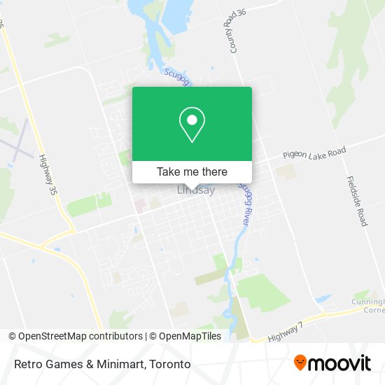 Retro Games & Minimart map