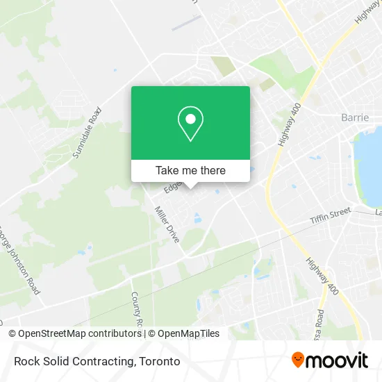 Rock Solid Contracting map