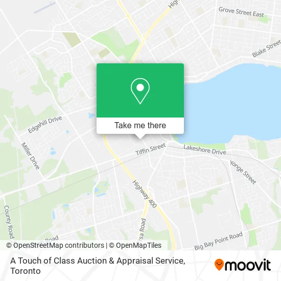 A Touch of Class Auction & Appraisal Service map