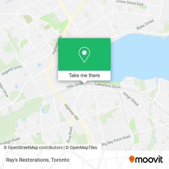 Ray's Restorations map