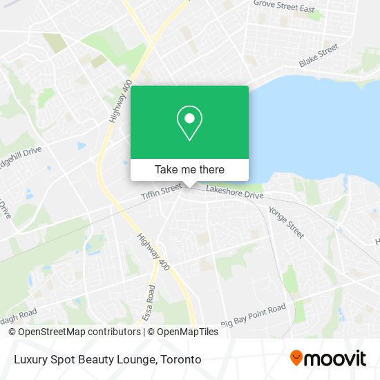 Luxury Spot Beauty Lounge plan