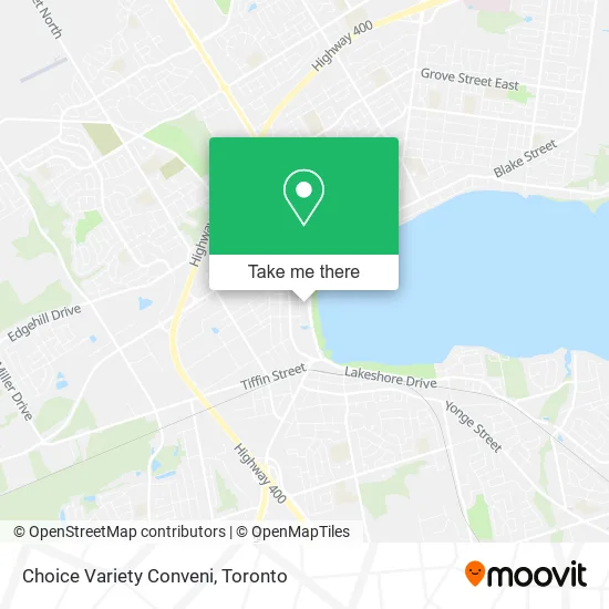 Choice Variety Conveni map