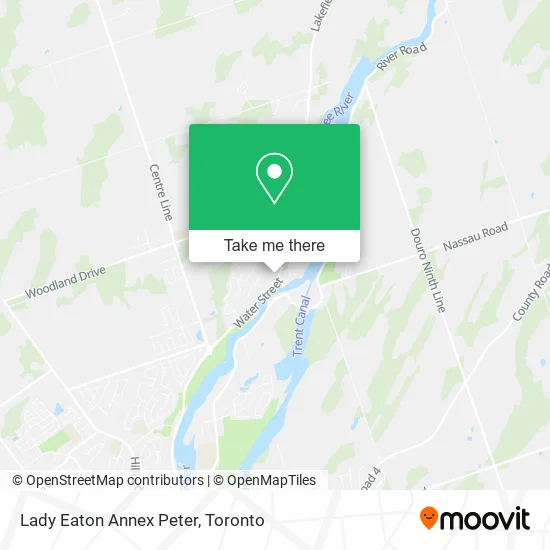 Lady Eaton Annex Peter map