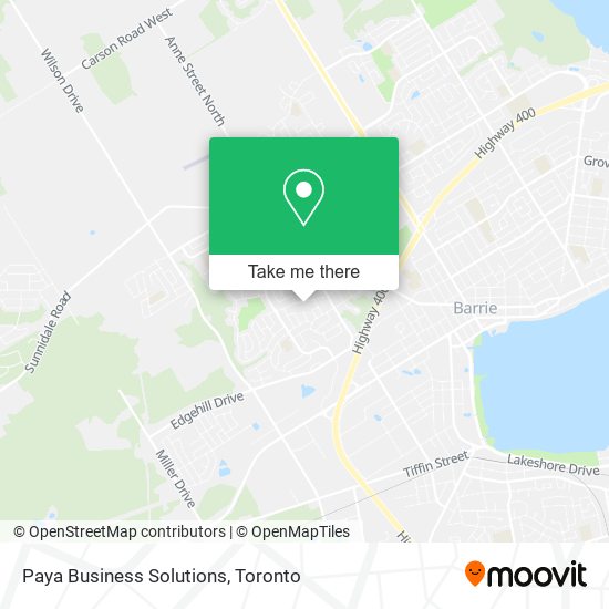 Paya Business Solutions map