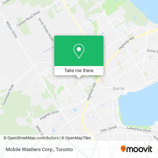 Mobile Washers Corp. map