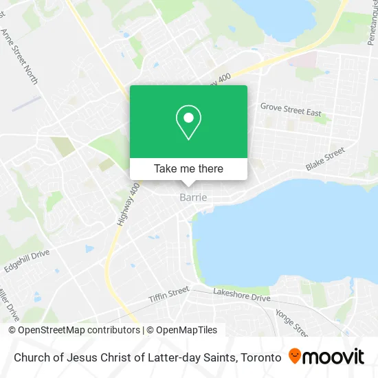 Church of Jesus Christ of Latter-day Saints map