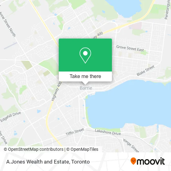 A.Jones Wealth and Estate map