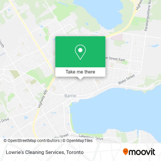 Lowrie's Cleaning Services map