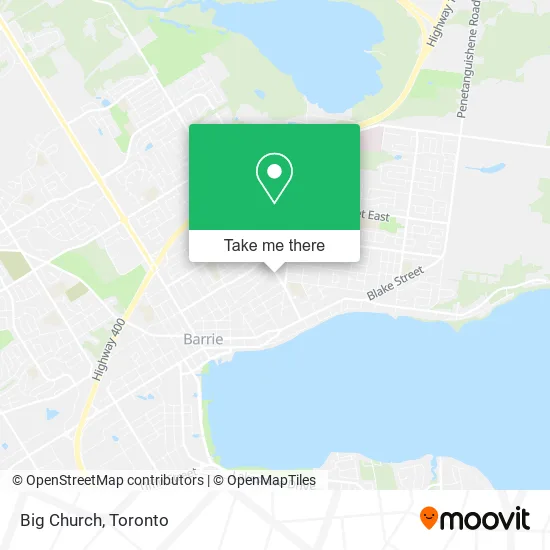 Big Church map