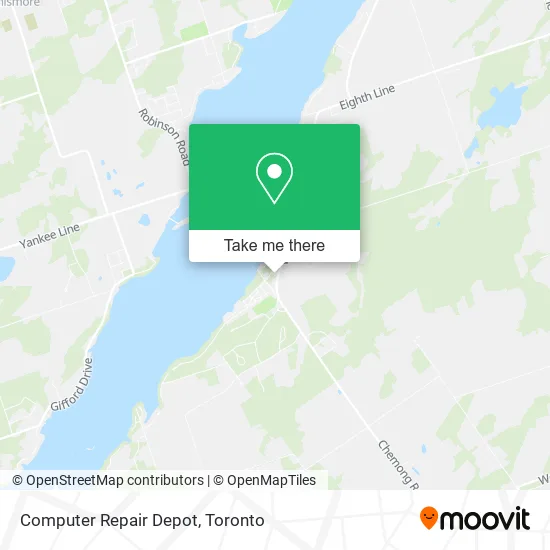Computer Repair Depot map