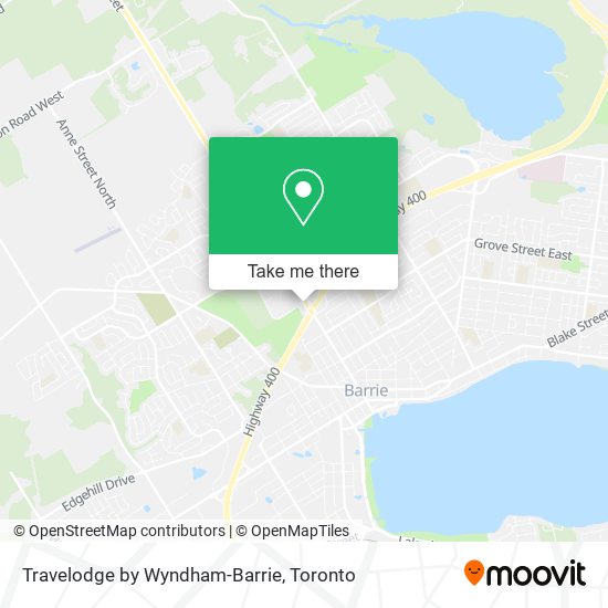 Travelodge by Wyndham-Barrie plan