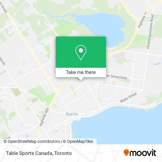 Table Sports Canada plan