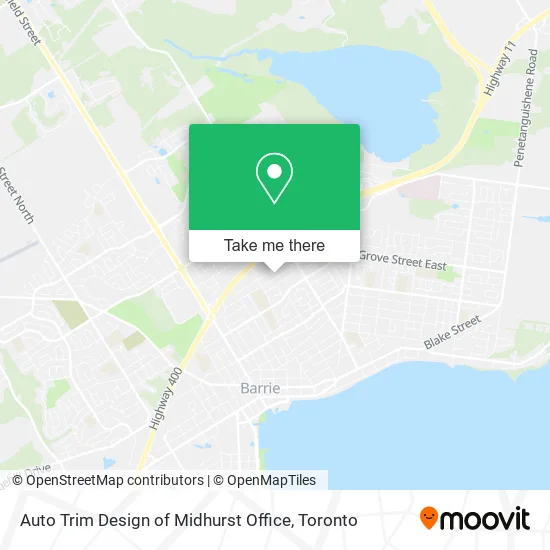 Auto Trim Design of Midhurst Office map