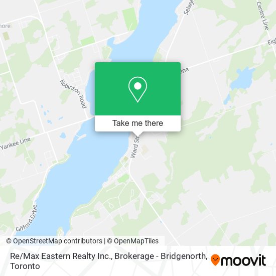 Re / Max Eastern Realty Inc., Brokerage - Bridgenorth map