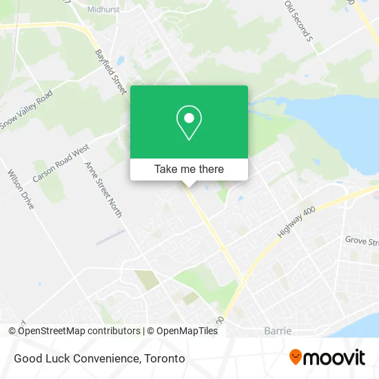 Good Luck Convenience map
