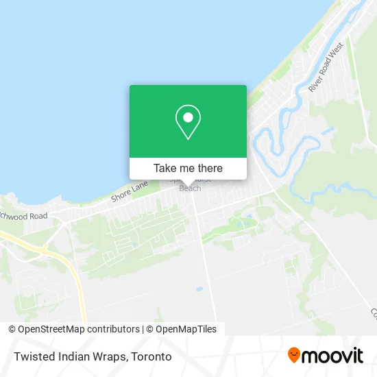 Twisted Indian Wraps map