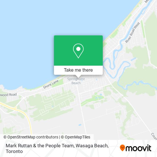 Mark Ruttan & the People Team, Wasaga Beach plan