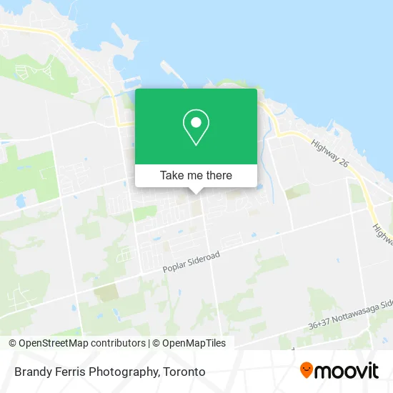 Brandy Ferris Photography map