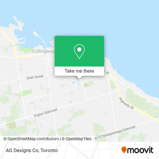 AG Designs Co map